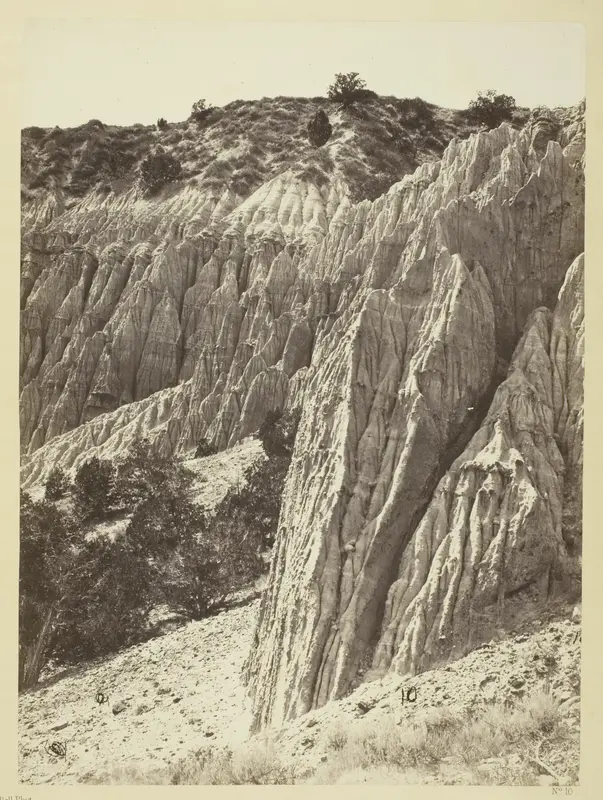 Rain Sculpture, Salt Creek Cañon, Utah Wall Art by William H. Bell - High-Resolution Digital Print
