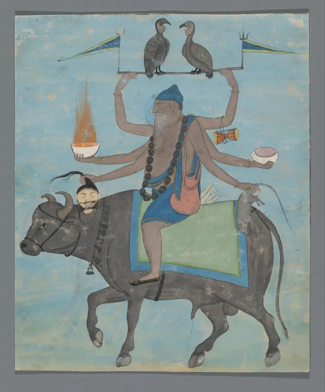 Ranjit Singh of Kangra as Yama Wall Art by anonymous - High-Resolution Digital Print