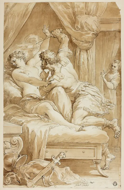 Rape of Lucretia Wall Art by Giuseppe Cades - High-Resolution Digital Print