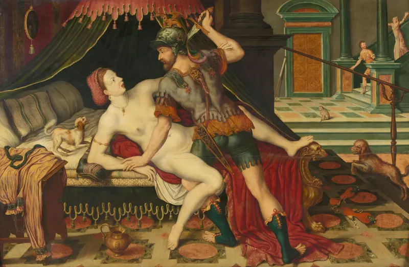 Rape of Lucretia Wall Art by anonymous - High-Resolution Digital Print