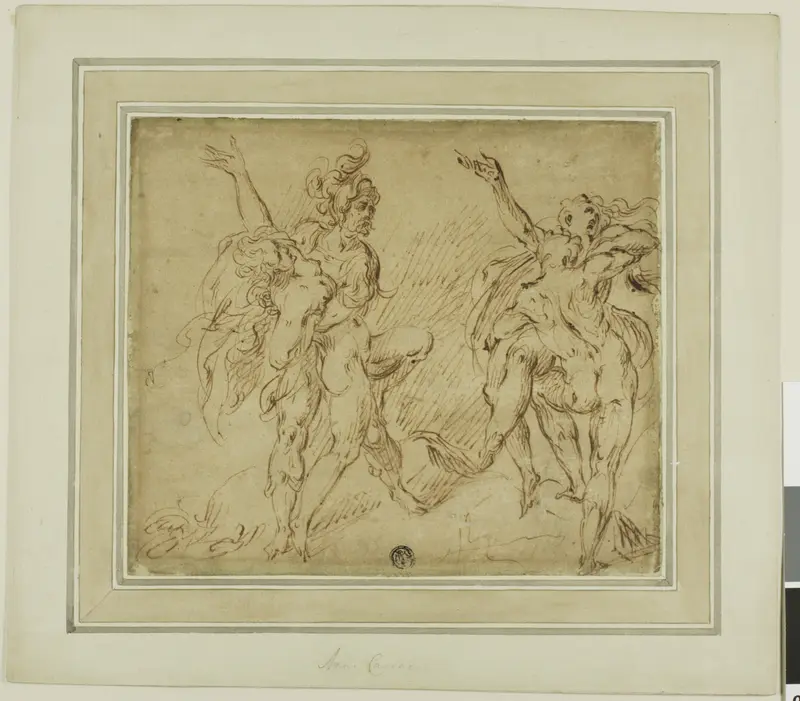 Rape of the Sabines Wall Art by Michel Joseph Speeckaert - High-Resolution Digital Print