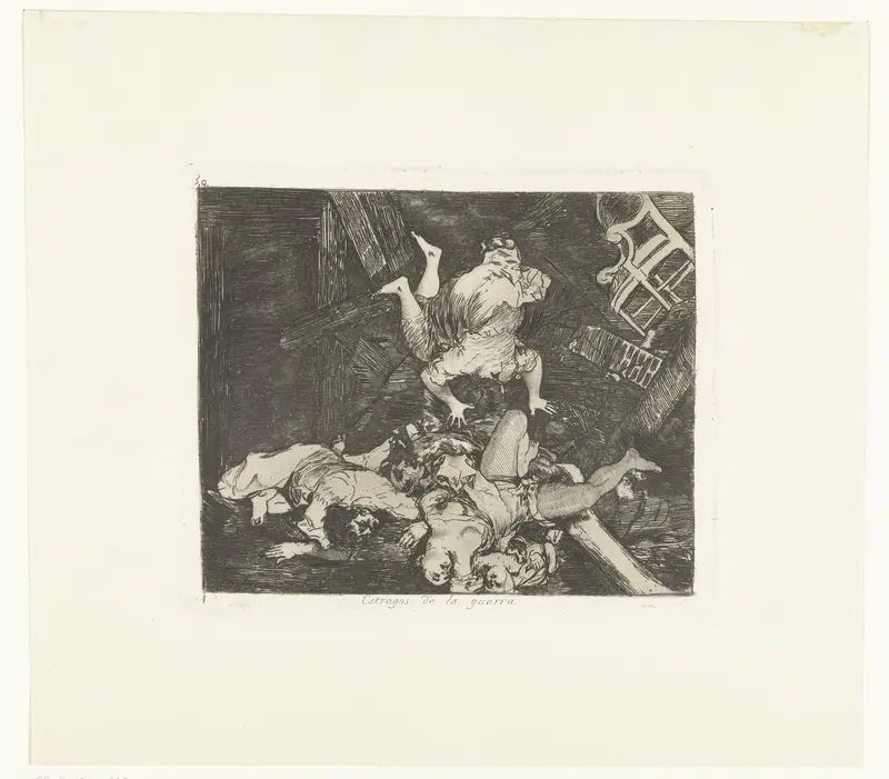 Ravages van de oorlog Wall Art by Francisco de Goya - High-Resolution Digital Print