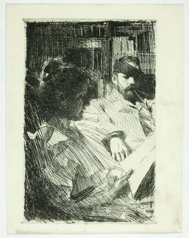 Reading (Mr. and Mrs. Ch. Deering)