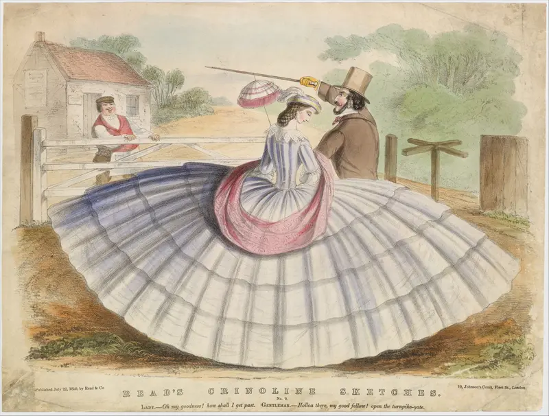 Read's Crinoline Sketches, No. 9