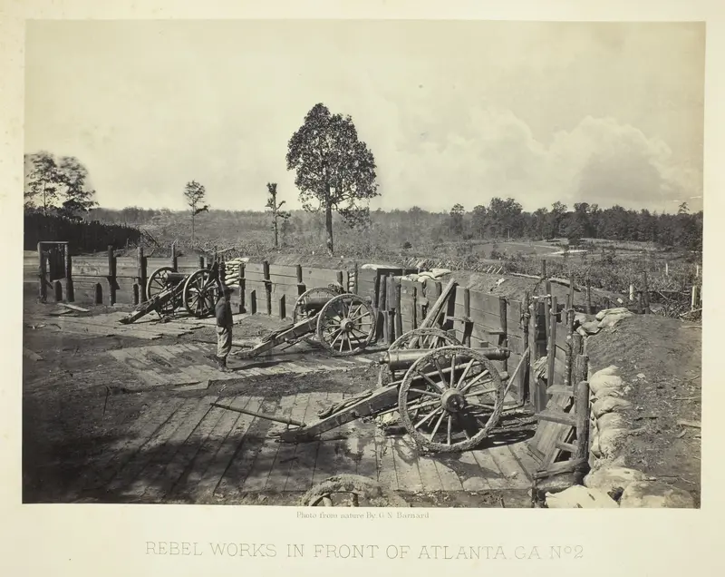 Rebel Works in Front of Atlanta, GA, No. 2