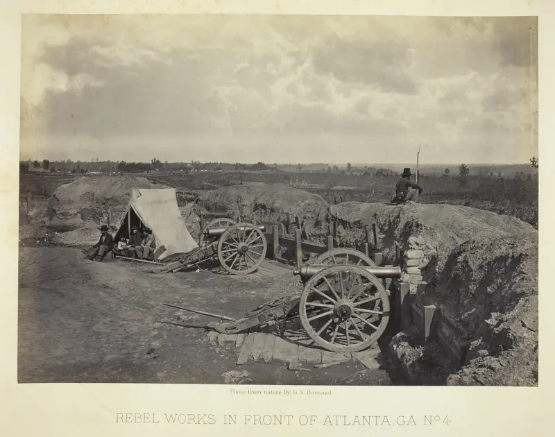 Rebel Works in Front of Atlanta, GA, No. 4