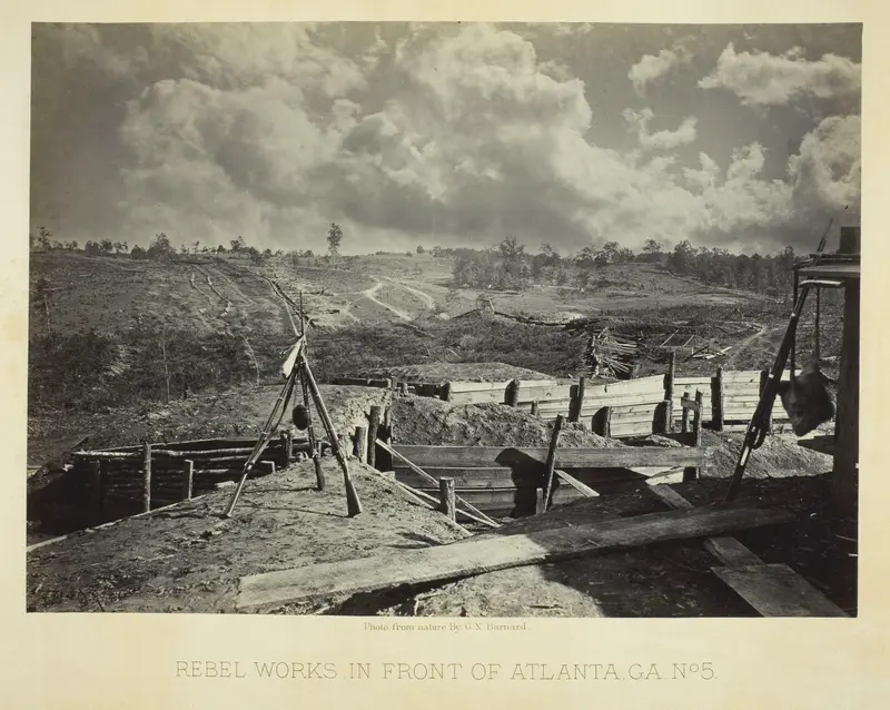 Rebel Works in Front of Atlanta, GA, No. 5