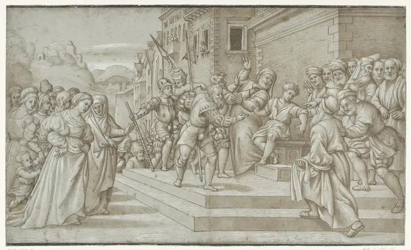 Rechtspraak van Daniël Wall Art by anonymous - High-Resolution Digital Print