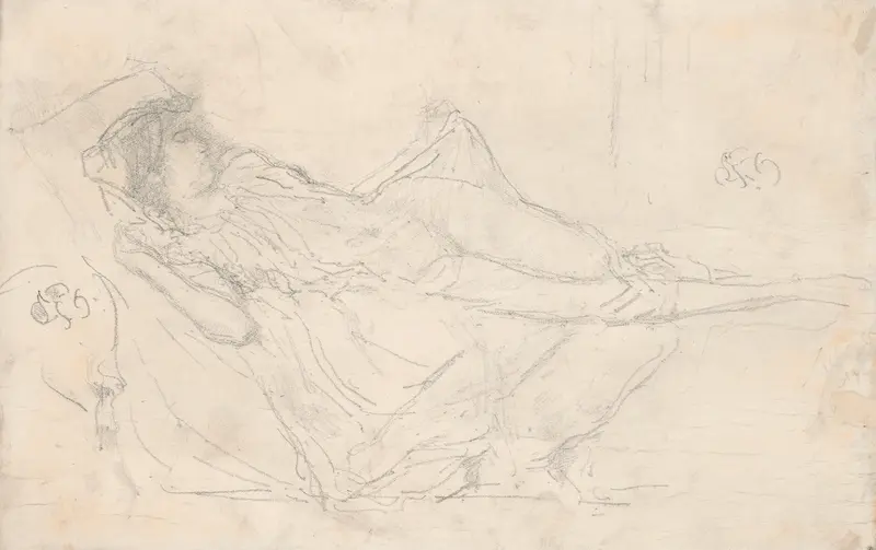 Reclining Draped Figure