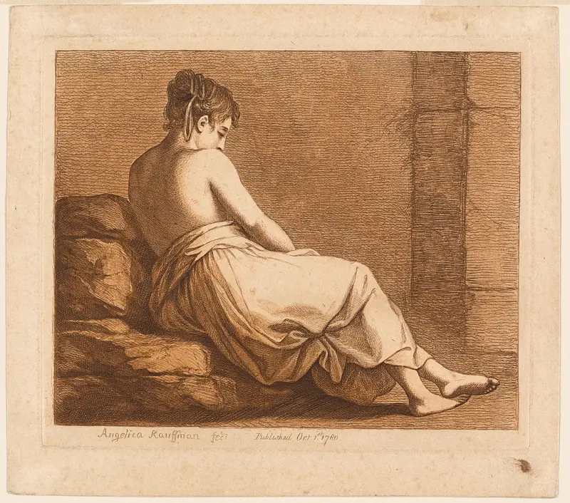 Reclining Girl Seen from the Back
