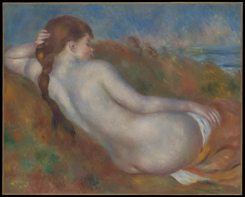 Reclining Nude Wall Art by Auguste Renoir - High-Resolution Digital Print