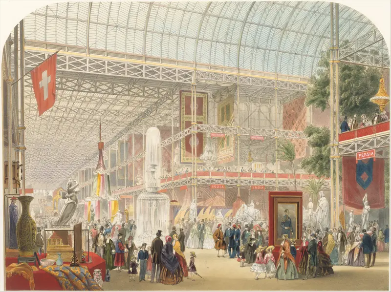 Recollections of the Great Exhibition Wall Art by Day & Son, Ltd., London - High-Resolution Digital Print