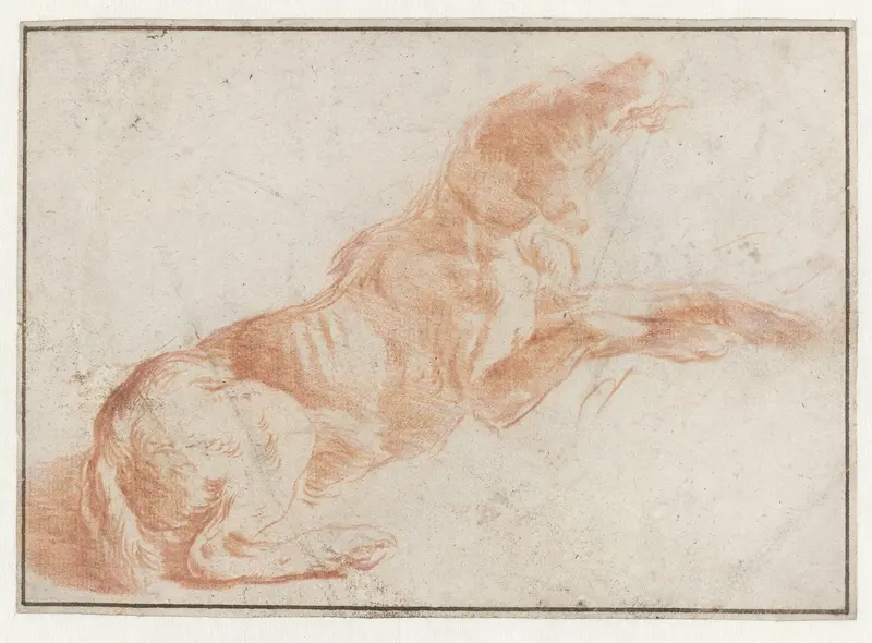 Recumbent Dog Wall Art by Unknown - High-Resolution Digital Print