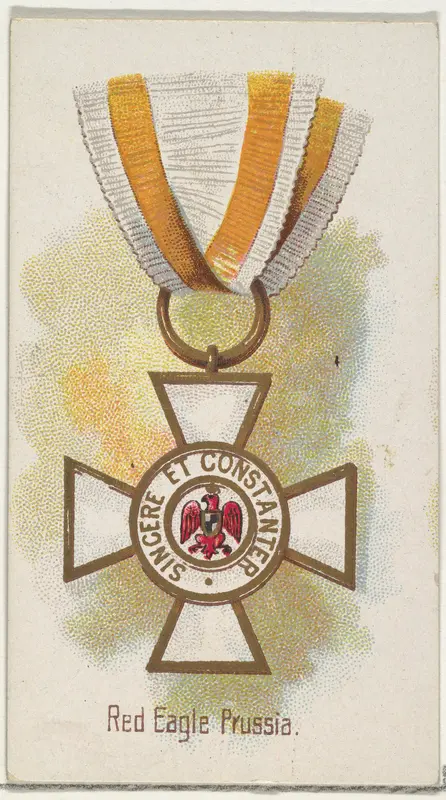 Red Eagle, Prussia, from the World's Decorations series (N30) for Allen & Ginter Cigarettes Wall Art by Allen & Ginter - High-Resolution Digital Print