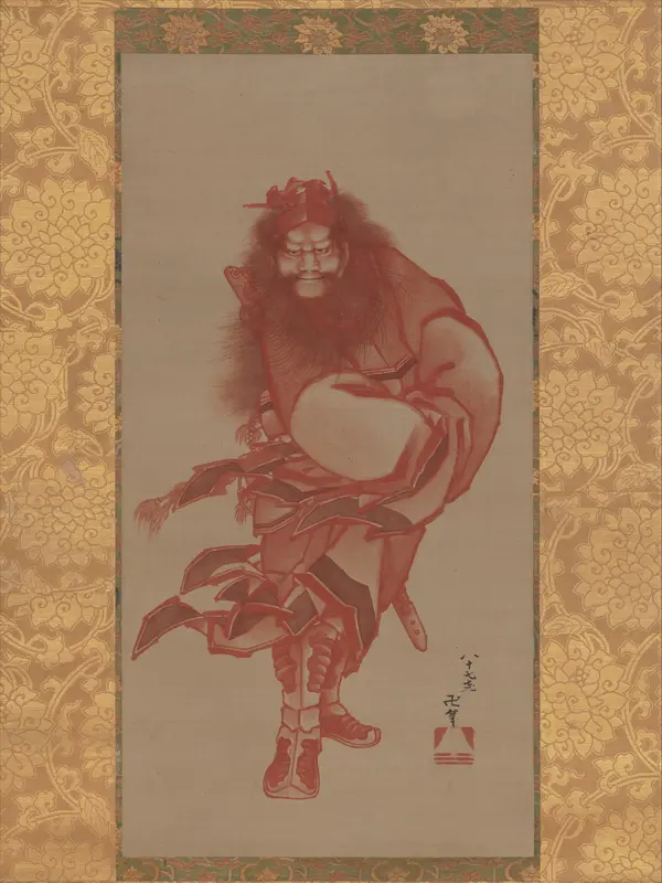 Red Zhong Kui, the Demon Queller