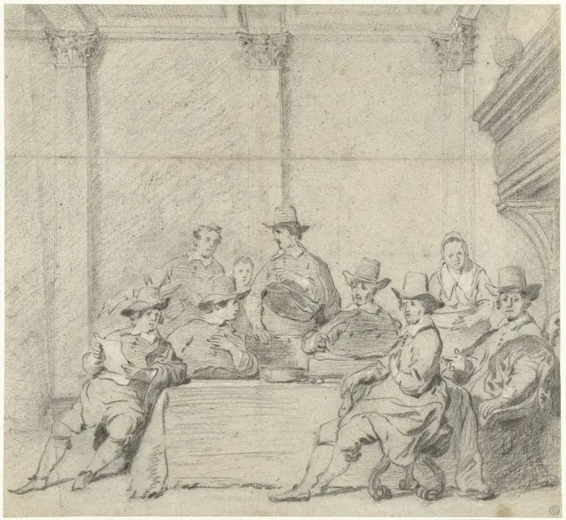 Regenten van het Nieuwezijds Huiszittenhuis Wall Art by Jacob Adriaensz Backer - High-Resolution Digital Print
