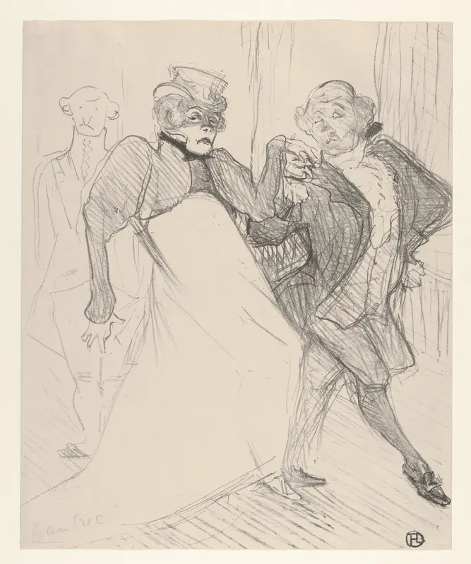 Réjane and Galipaux, in Madame Sans-Géne