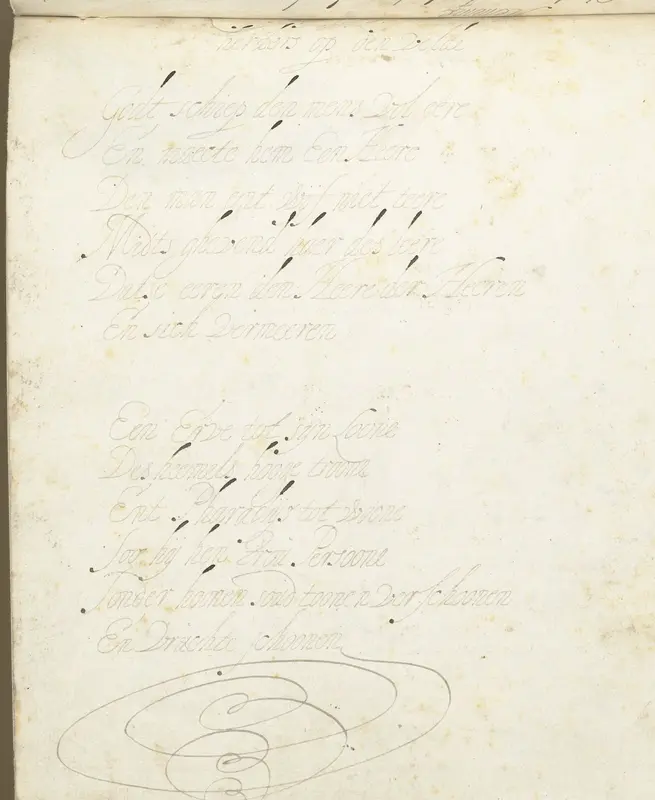 Religieus gedicht Wall Art by Gesina ter Borch - High-Resolution Digital Print