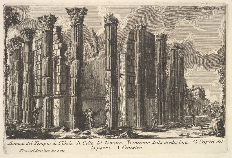 Remains of the Temple of Cybele (Avanzi del Tempio di Cibele)