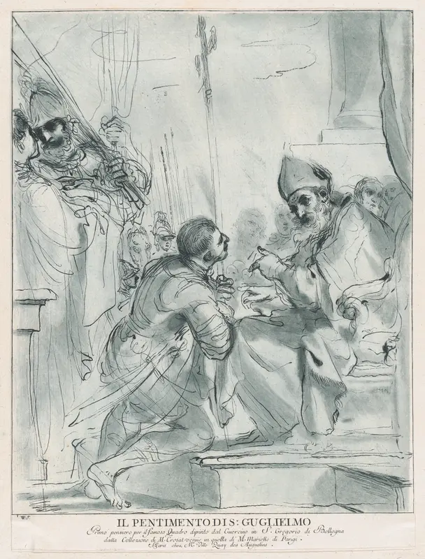 Repentance of St. William Wall Art by Vincenzio Vangelisti - High-Resolution Digital Print