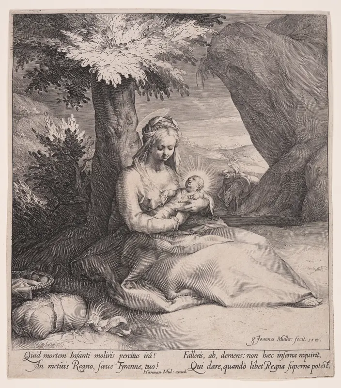 Rest on the Flight to Egypt