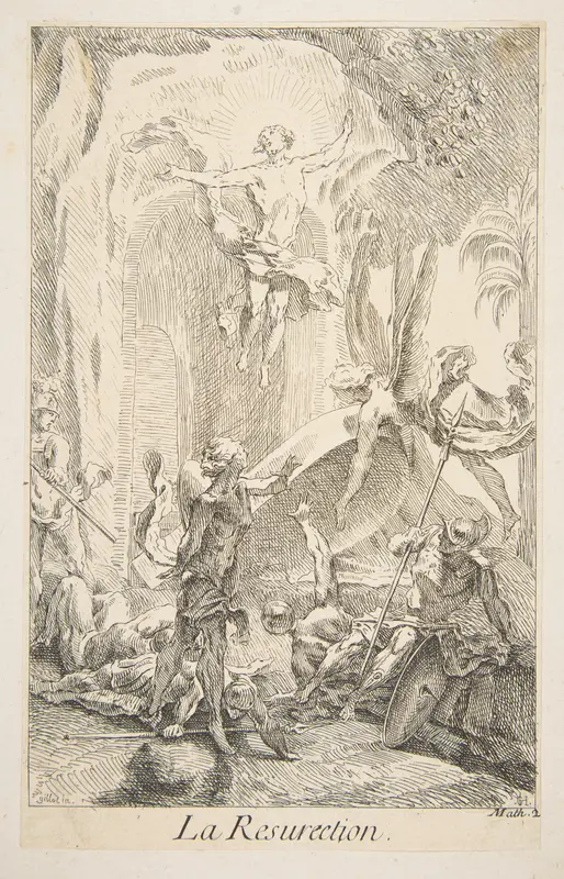 Resurrection Wall Art by Claude Gillot - High-Resolution Digital Print