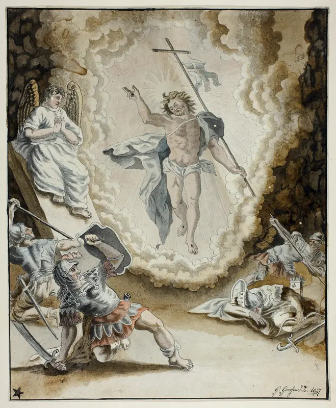 Resurrection of Christ Wall Art by Gerardus Gossen - High-Resolution Digital Print