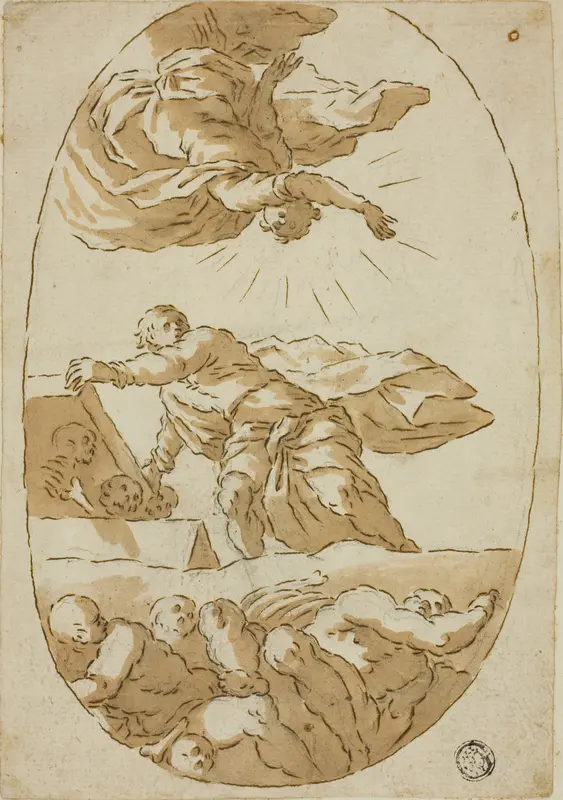 Resurrection of the Dead Wall Art by Marcantonio Bassetti - High-Resolution Digital Print