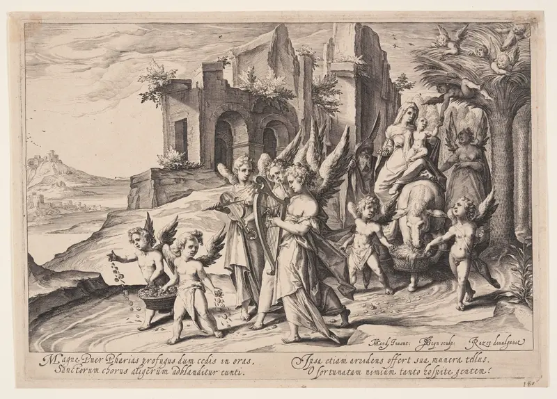 Return from the Flight into Egypt Wall Art by Jacob de Gheyn, II - High-Resolution Digital Print