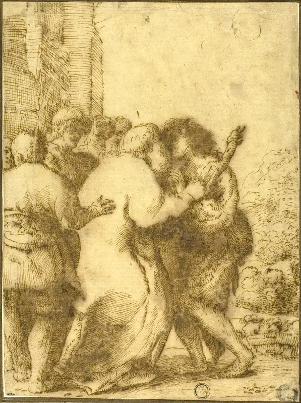 Return of the Prodigal Son Wall Art by Unknown Northern Italian - High-Resolution Digital Print