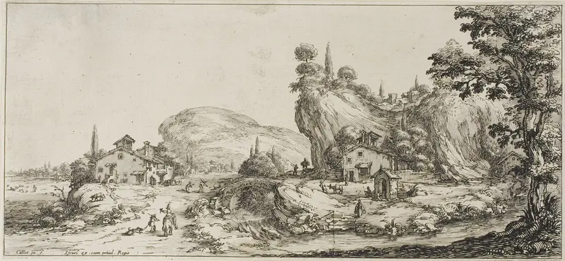 Returning from the Hunt, from Various Scenes Designed in Florence