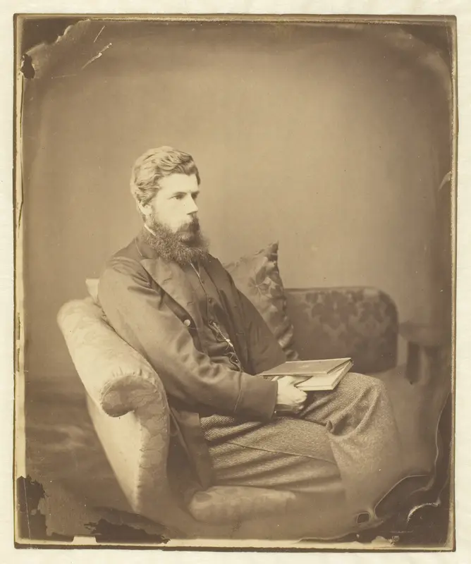 Rev. James Langton Clark Wall Art by Lewis Carroll - High-Resolution Digital Print