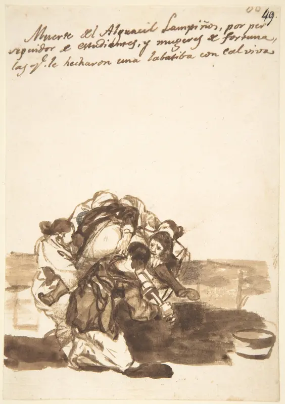 Revenge on Constable Lampiños; page 86 from the "Images of Spain" Album (F)