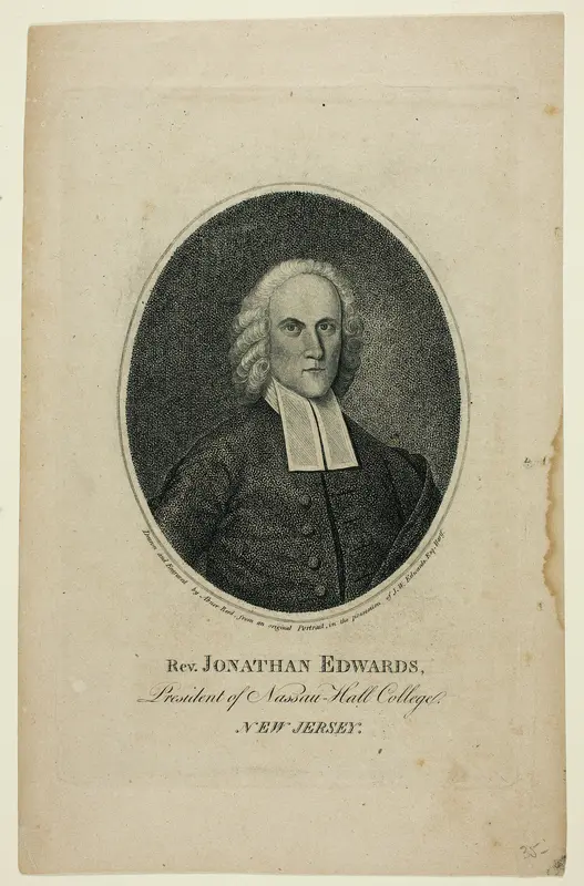 Reverend Jonathan Edwards Wall Art by Abner Reed - High-Resolution Digital Print