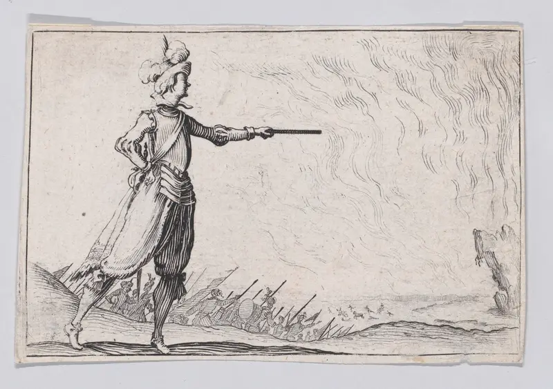Reverse Copy of Le Commandant a Pied (The Commander on Foot), from "Les Caprices" Wall Art by Anonymous - High-Resolution Digital Print