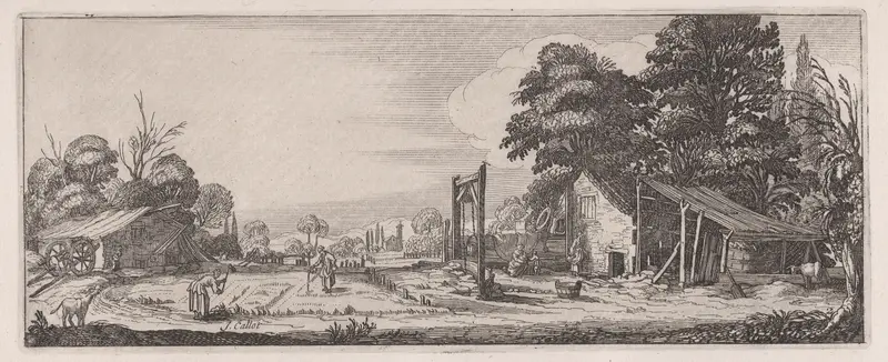 Reverse Copy of Le Jardin, appelé aussi Le Marais (The Garden, also called The Marsh), plate 1 from "Les Quatre Paysages" (The Four Landscapes) Wall Art by Anonymous - High-Resolution Digital Print