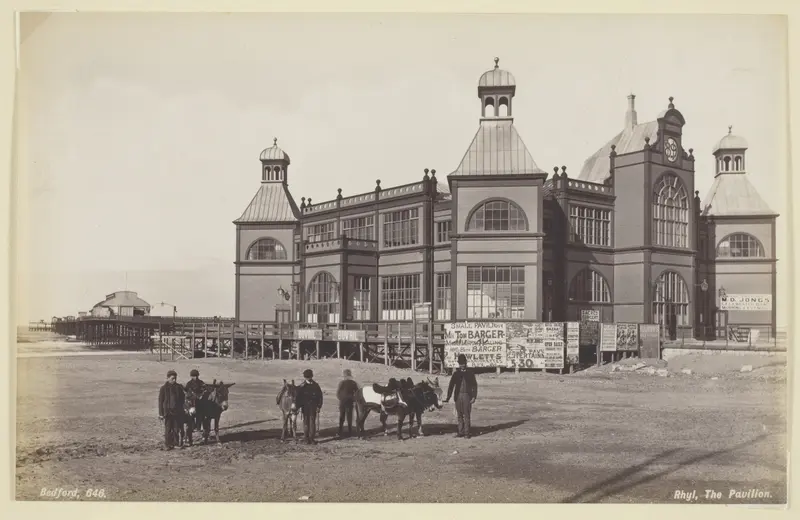 Rhyl, The Pavilion Wall Art by Francis Bedford - High-Resolution Digital Print