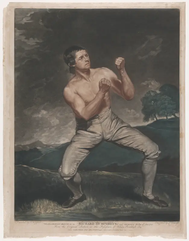 Richard Humphreys, the Celebrated Boxer Who Never Was Conquered Wall Art by John Young - High-Resolution Digital Print