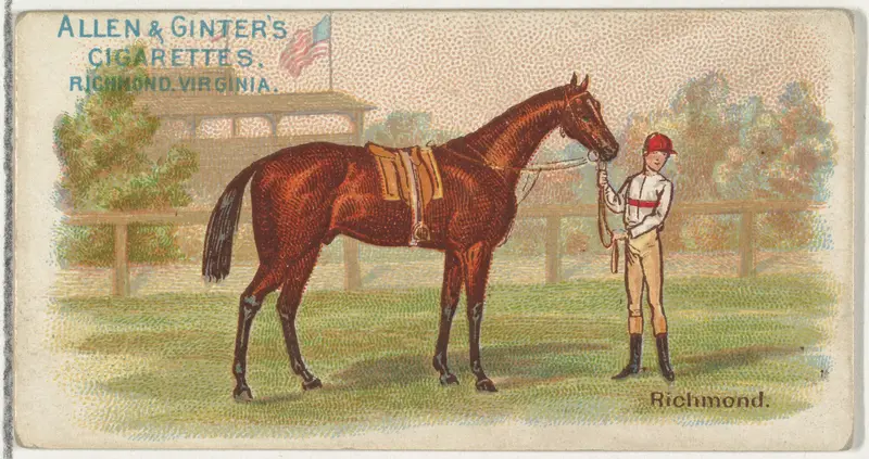 Richmond, from The World's Racers series (N32) for Allen & Ginter Cigarettes Wall Art by Allen & Ginter - High-Resolution Digital Print