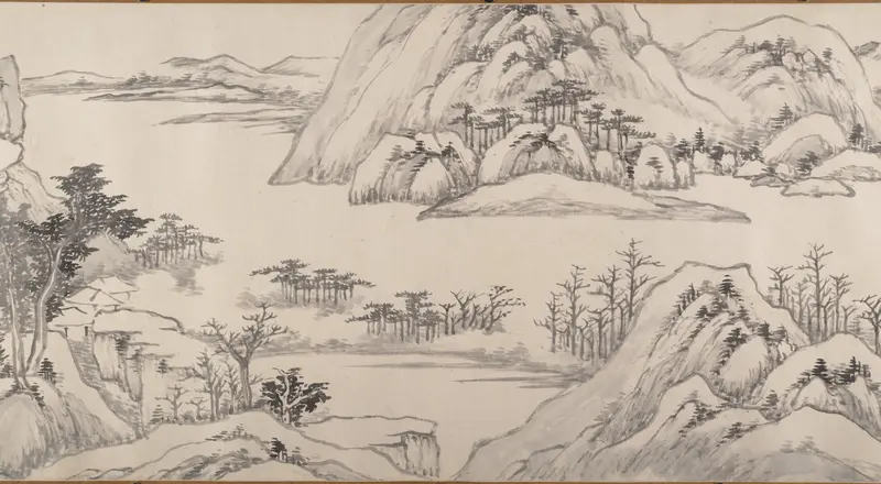 River Landscape in Autumn