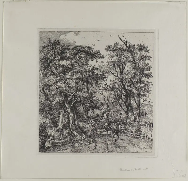 Road Scene, Heathersett Wall Art by John Crome - High-Resolution Digital Print