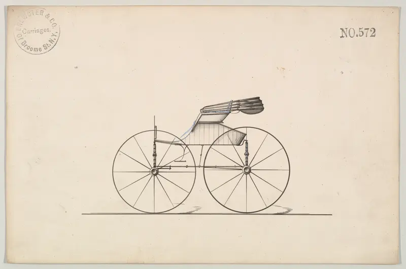 Road Wagon #572 Wall Art by Brewster & Co. - High-Resolution Digital Print