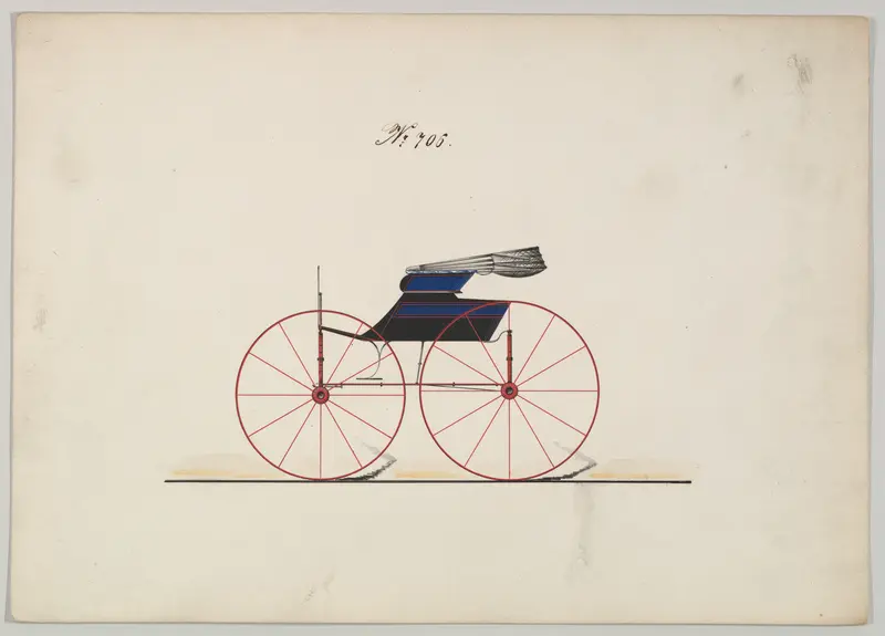 Road Wagon #706 Wall Art by Brewster & Co. - High-Resolution Digital Print
