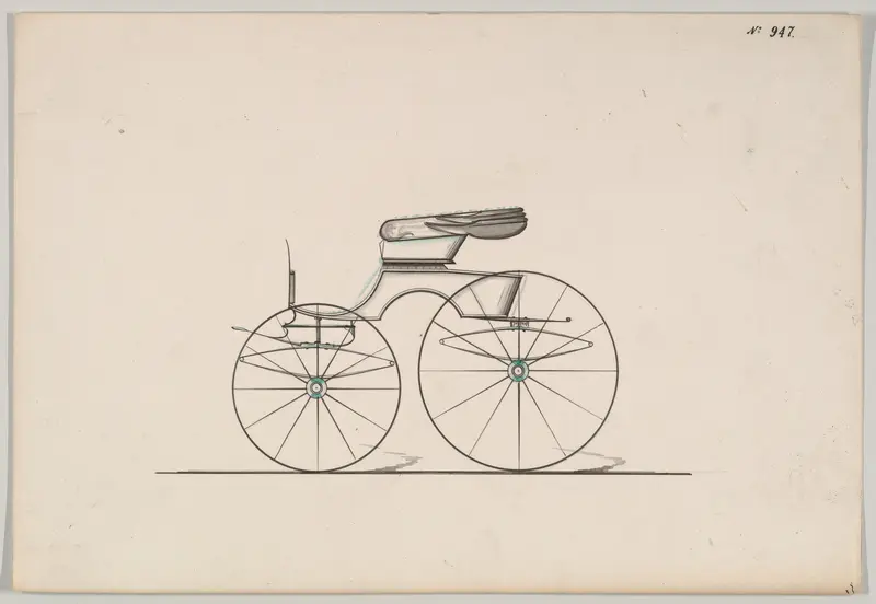 Road Wagon #947 Wall Art by Brewster & Co. - High-Resolution Digital Print