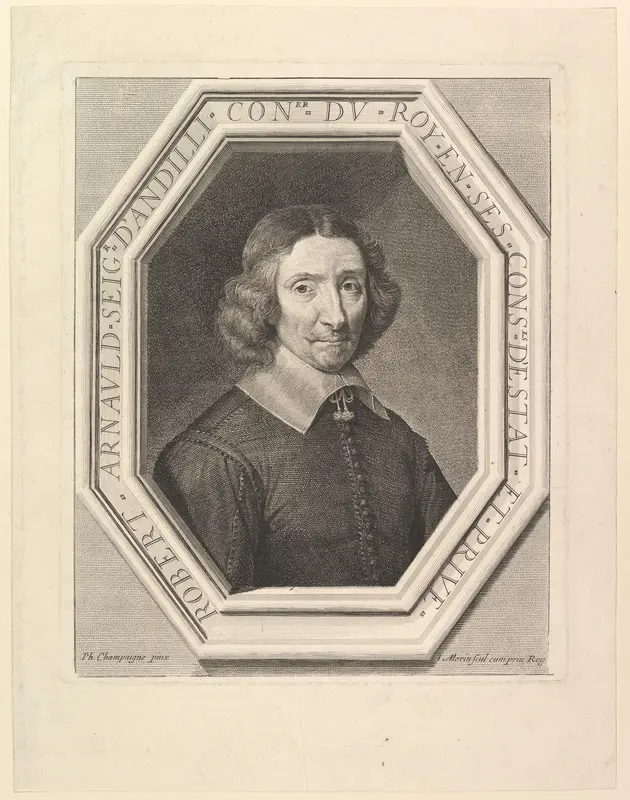 Robert Arnauld d'Andilly, conseiller du roi Wall Art by Jean Morin - High-Resolution Digital Print