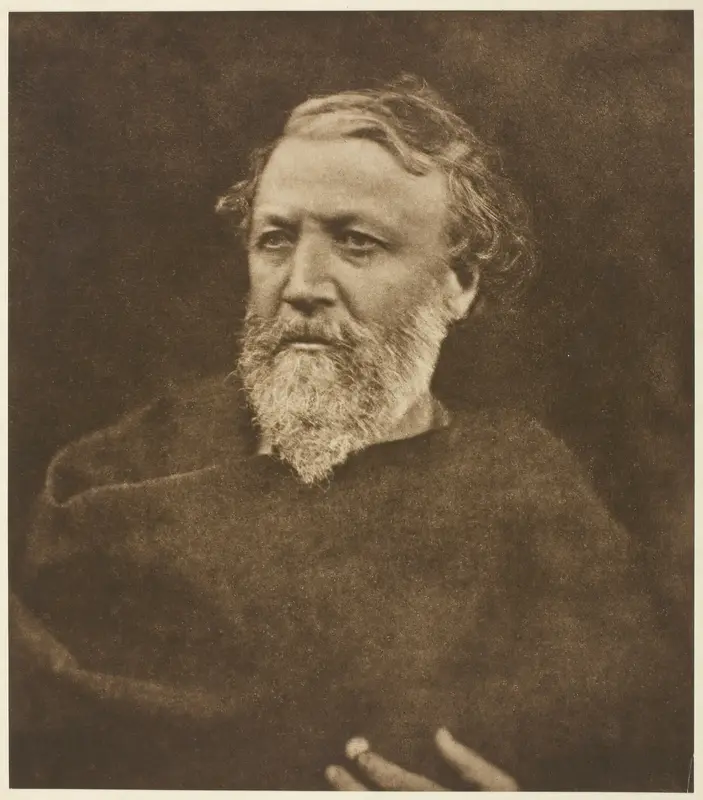 Robert Browning Wall Art by Julia Margaret Cameron - High-Resolution Digital Print