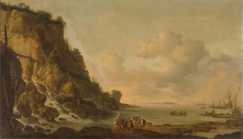 Rocky Coast Wall Art by Simon de Vlieger - High-Resolution Digital Print