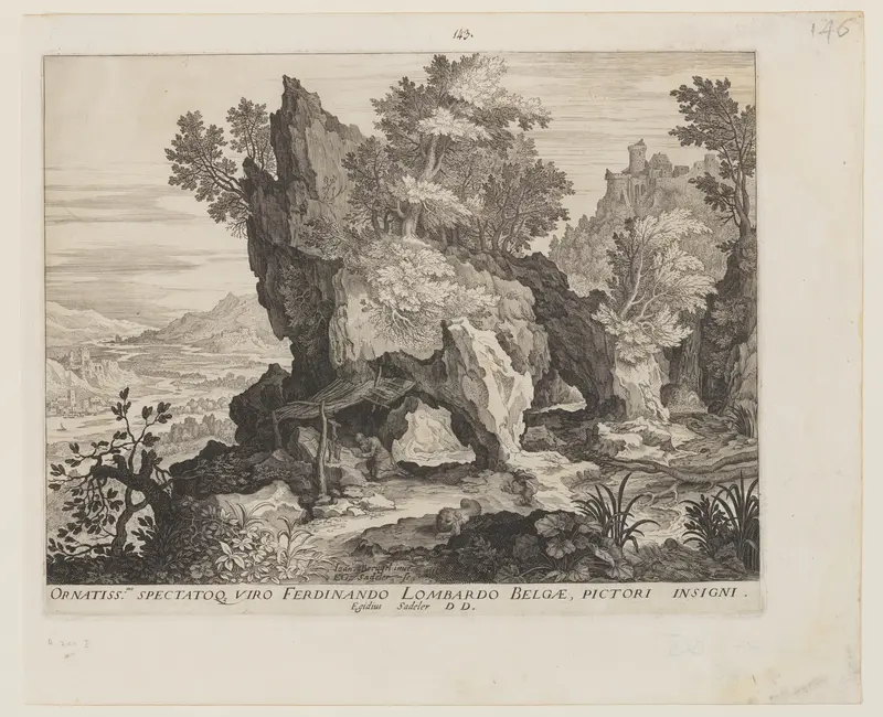Rocky Landscape with St. Jerome