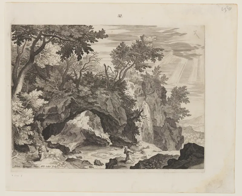 Rocky Landscape with The Stigmatization of St. Francis