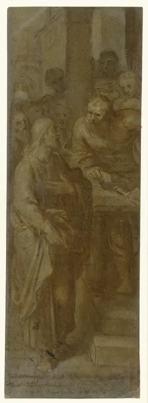 Roeping van Mattheus Wall Art by Otto van Veen - High-Resolution Digital Print